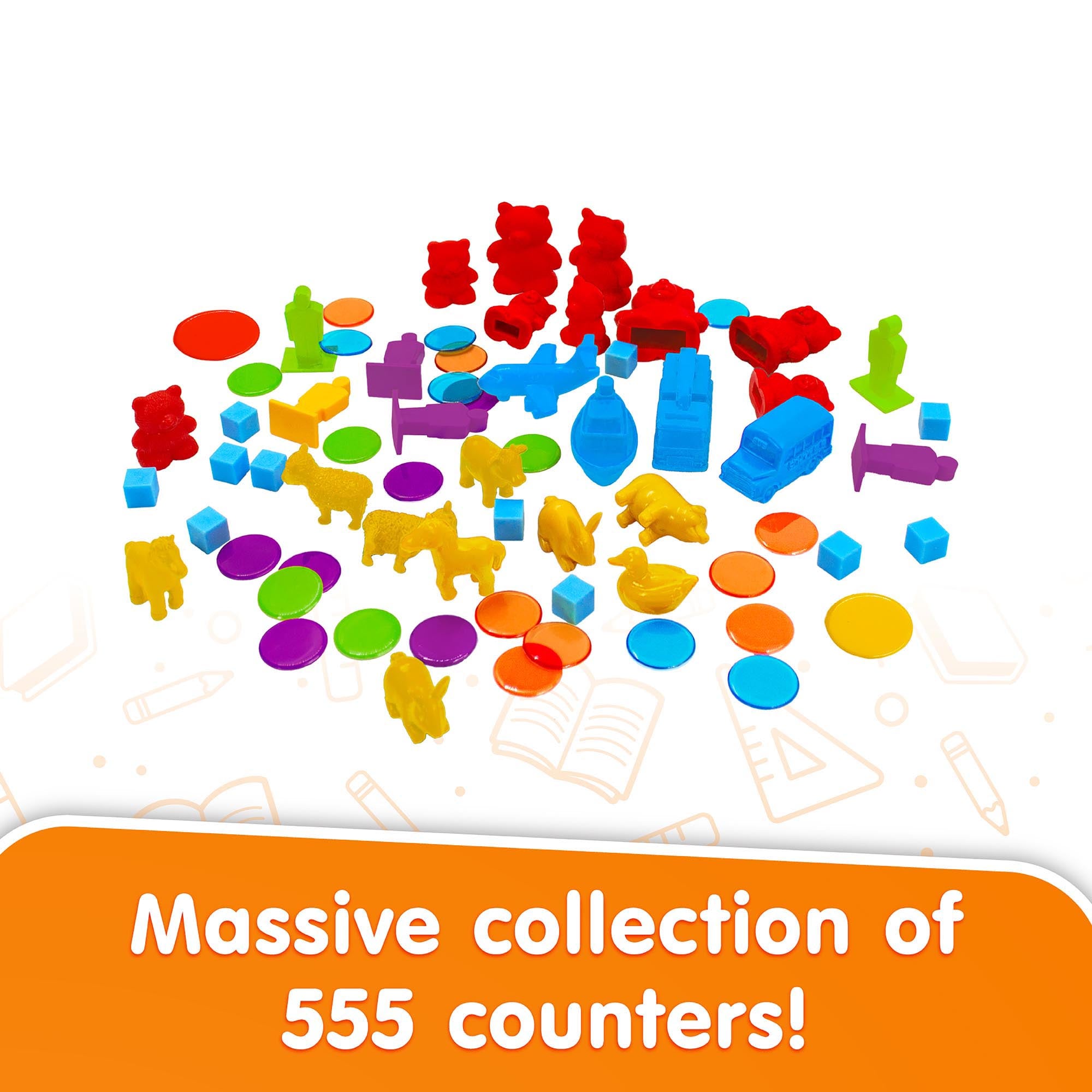 Counters Multi-Pack, 630 Pieces
