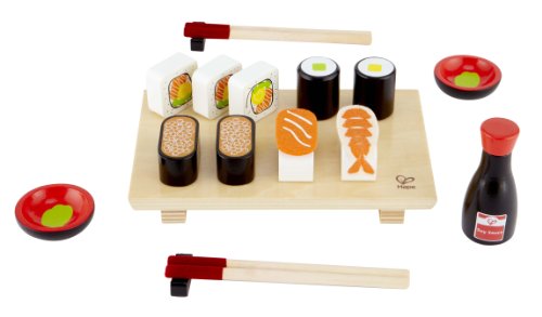 Hape Kitchen Sushi Food Playset  Toddler & Children Cooking Toy