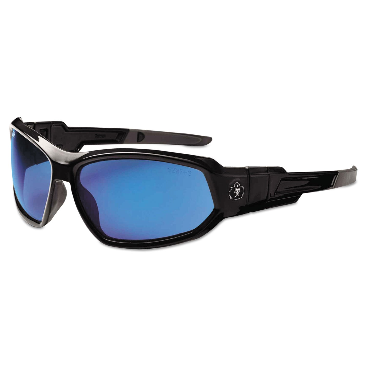 Black Frame/Blue Mirror Lens