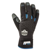 Ergodyne ProFlex 817 Reinforced Thermal Winter Work Gloves, XXL, Black, 3" Thickness, 15" Length, Touchscreen Capable, Waterproof, Machine Washable, Superior Grip, 2 Pairs