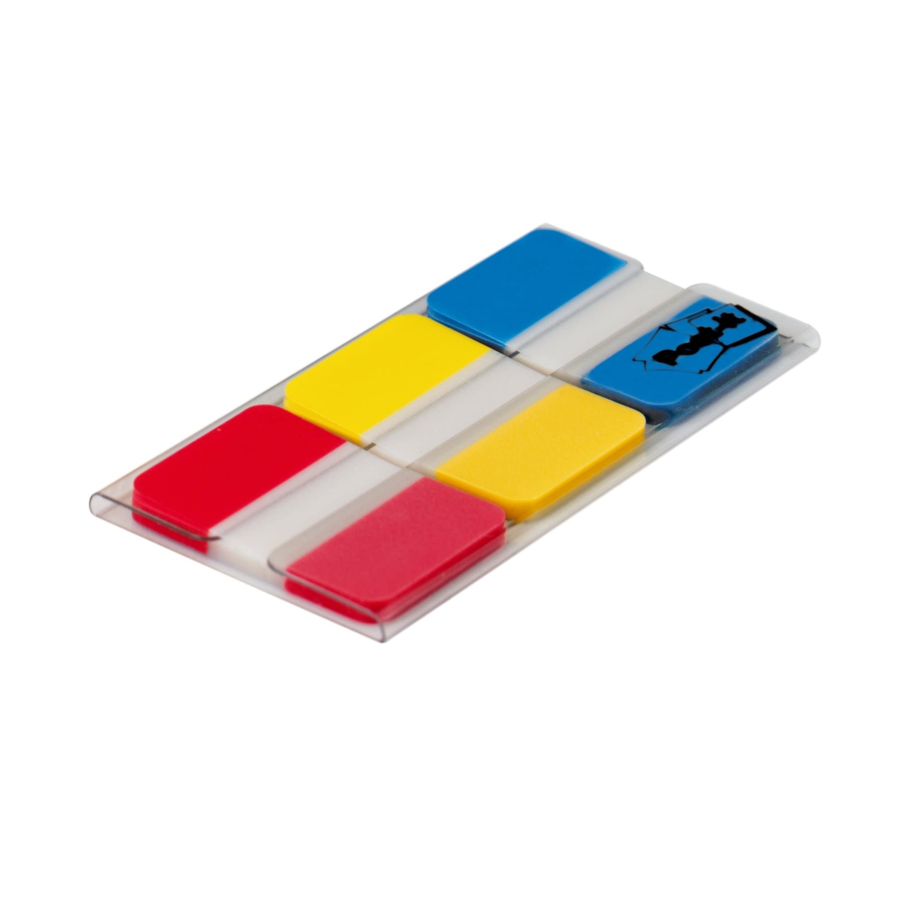 Tabs, 1" Solid, Red, Yellow, Blue, 22 Tabs/Color, 66/Dispenser