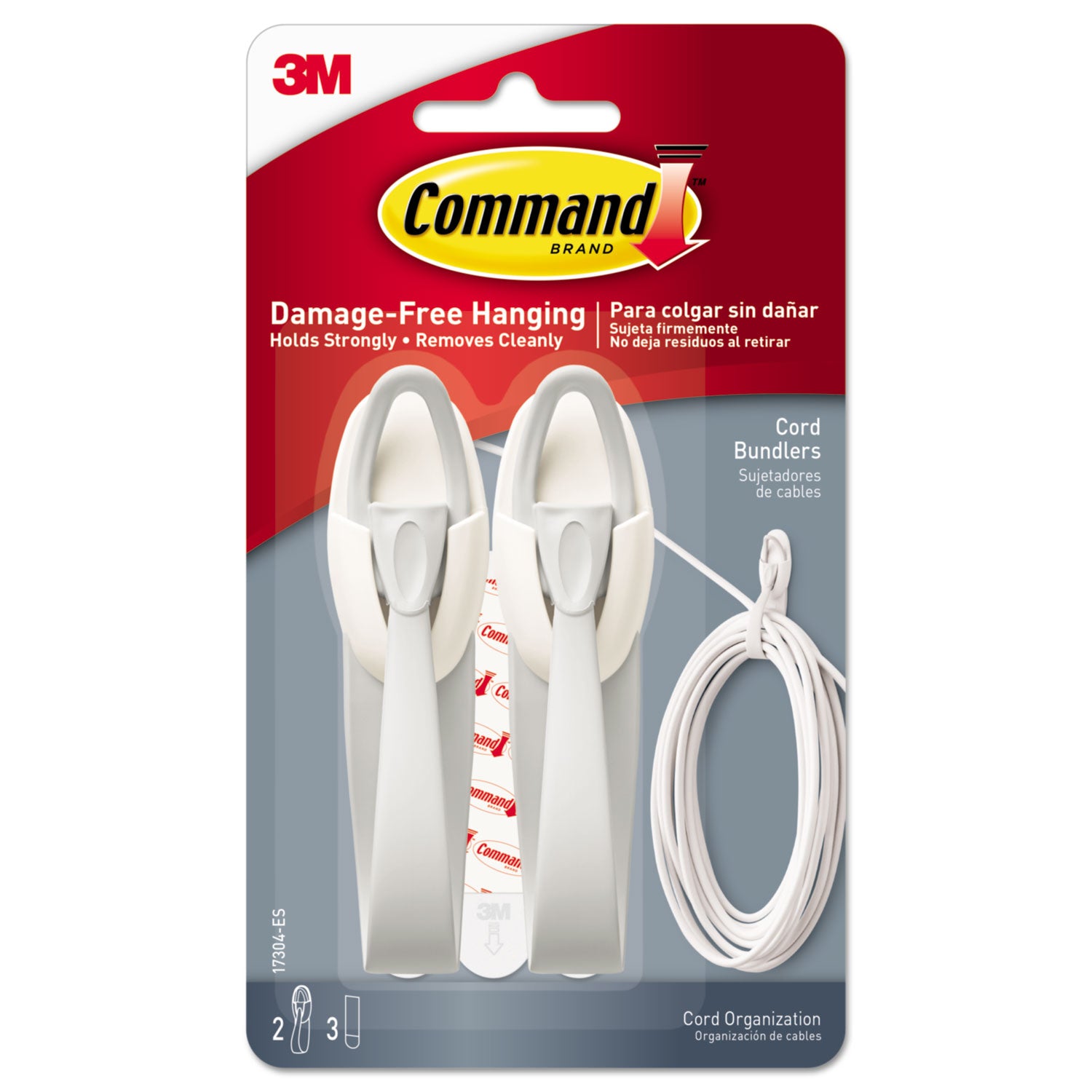 Cable Bundler - White - 2 / Pack
