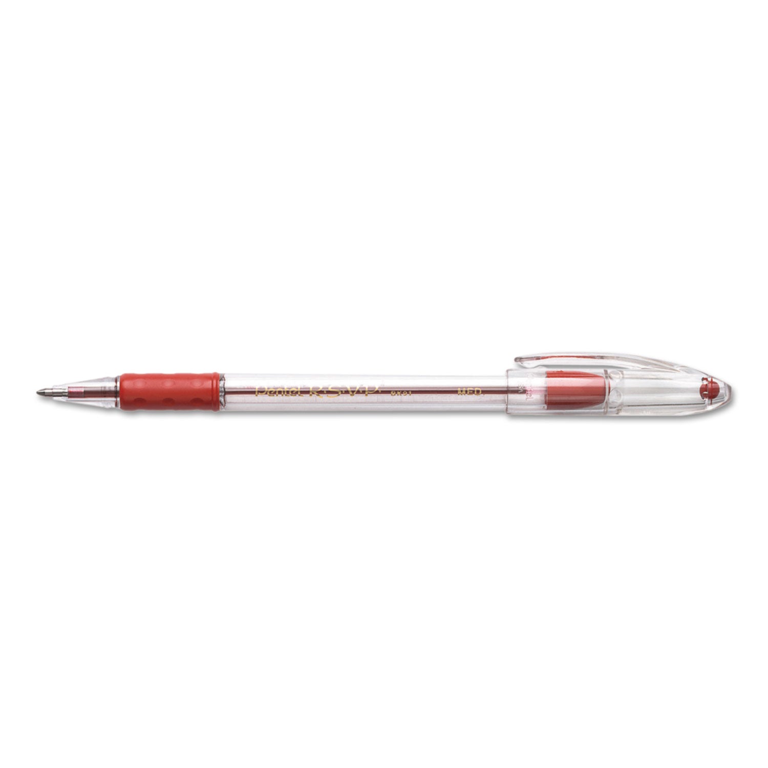 R.S.V.P.® Ballpoint Pen, Medium Point, Red