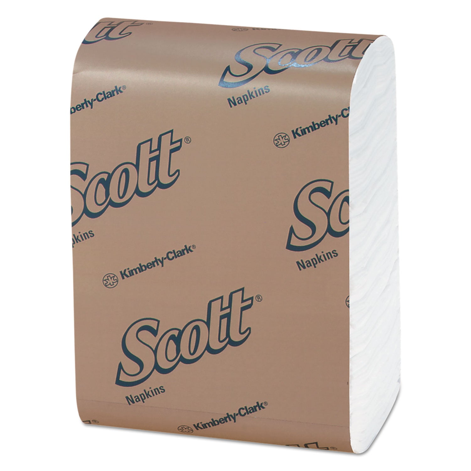 Low-Fold Dispenser Napkins, 1-Ply, 12" X 7", White, 250/pack, 32 Packs/carton