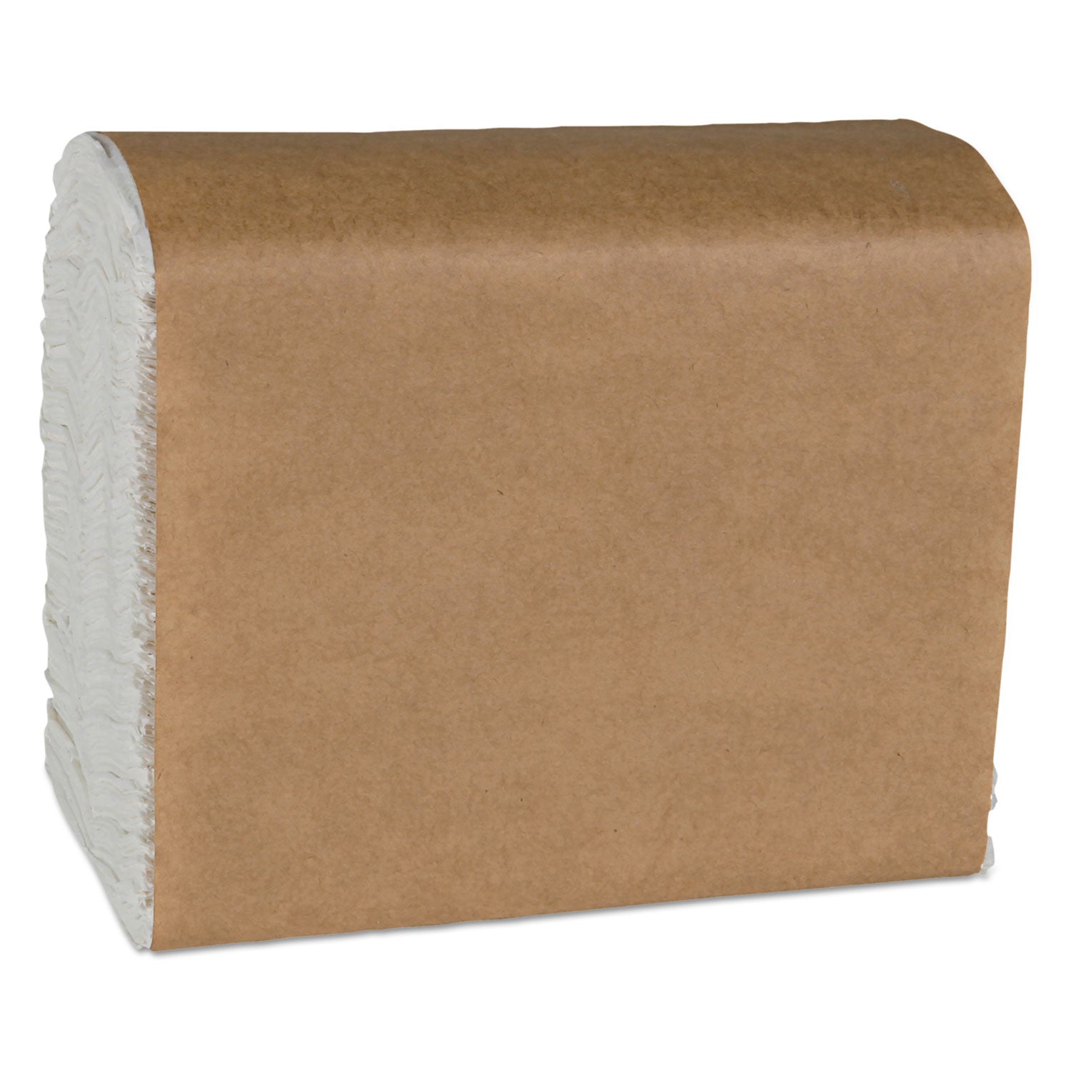 1 Ply - Tall Fold - 6.60" Width x 13.20" Length - 10000 Sheets - White - Fiber - 500/Pack - 20 / Carton