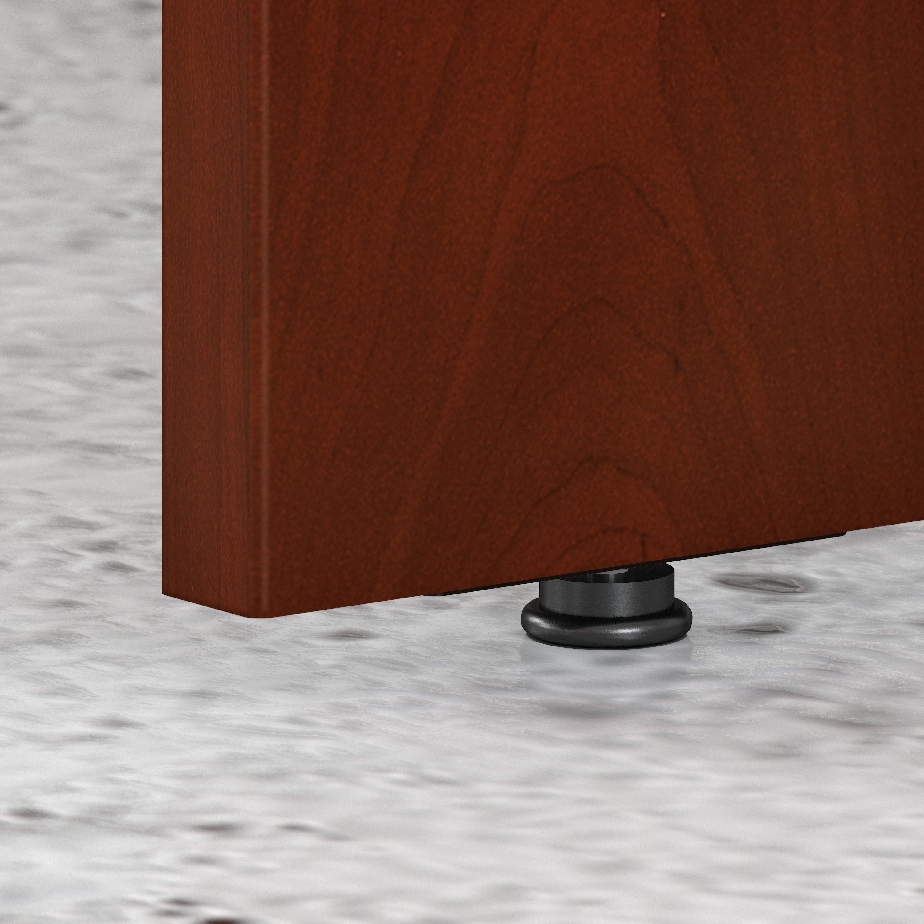 Bush Business Furniture Studio C 72W x 30D Office Desk in Hansen Cherry - 71.02" Width x 29.37" Depth x 29.84" Height