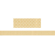 Classroom Cottage Buttercup Straight Border Trim, 35 Feet