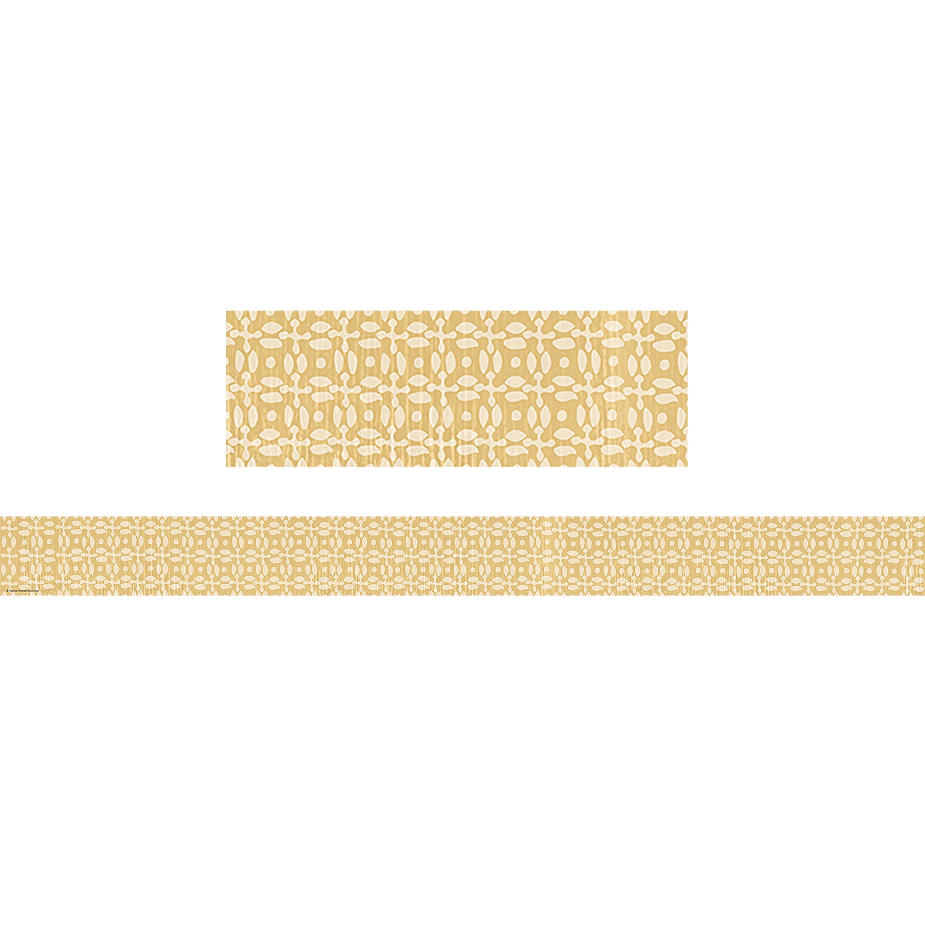 Classroom Cottage Buttercup Straight Border Trim, 35 Feet