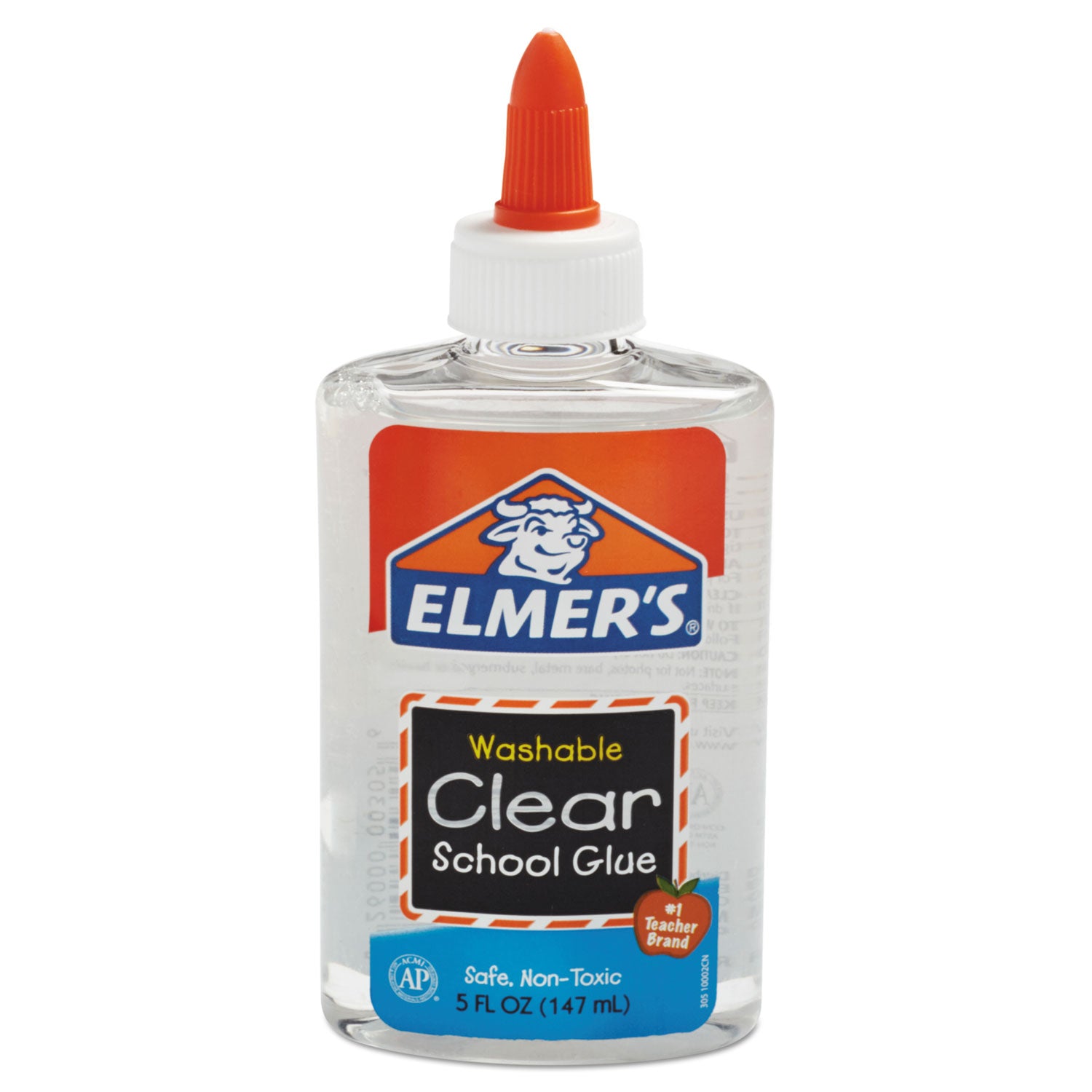 Elmer's Washable Clear School Glue - 5 oz - Clear - 1 Each