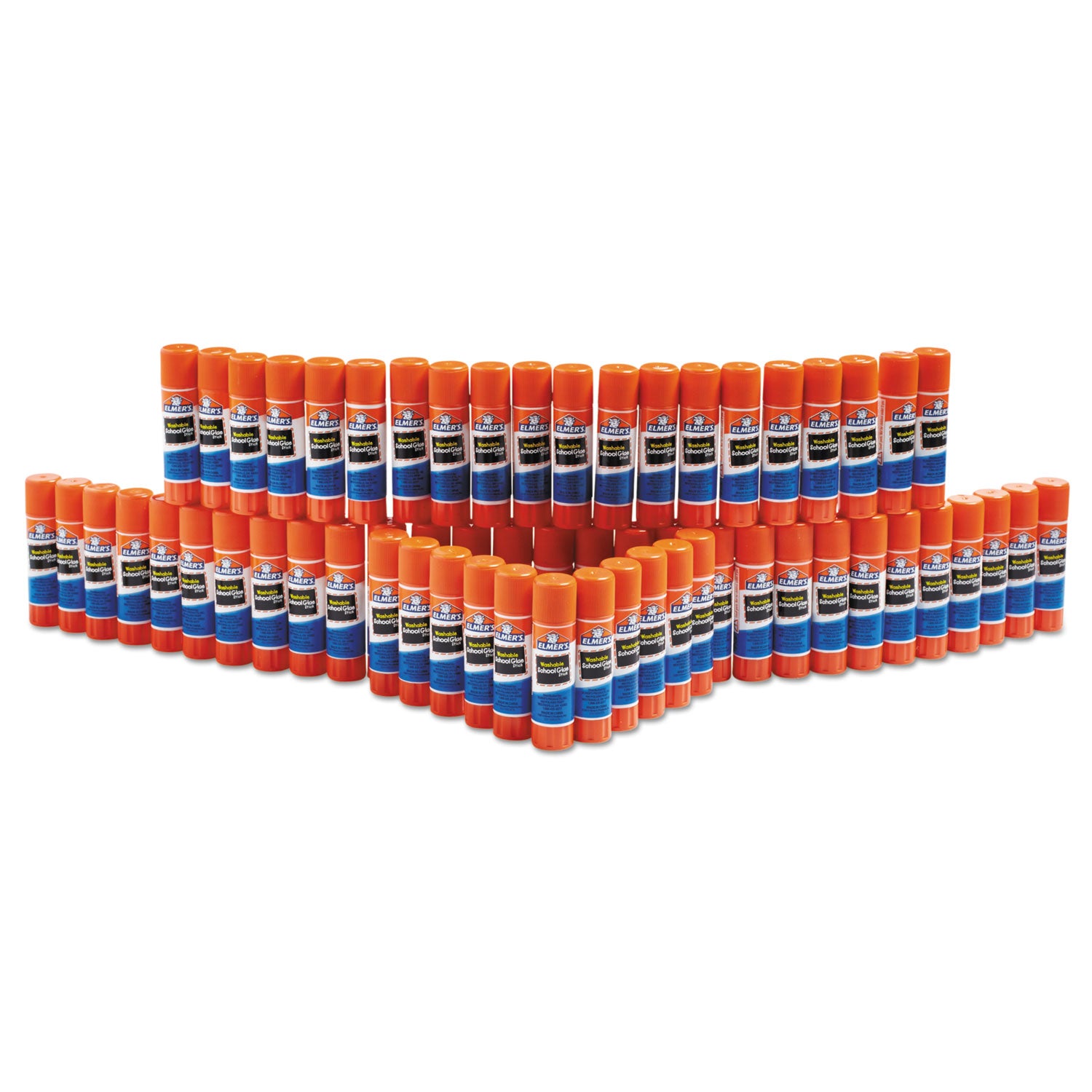 Elmer's Disappearing Purple School Glue Sticks - 0.24 oz - Purple - 60 / Box