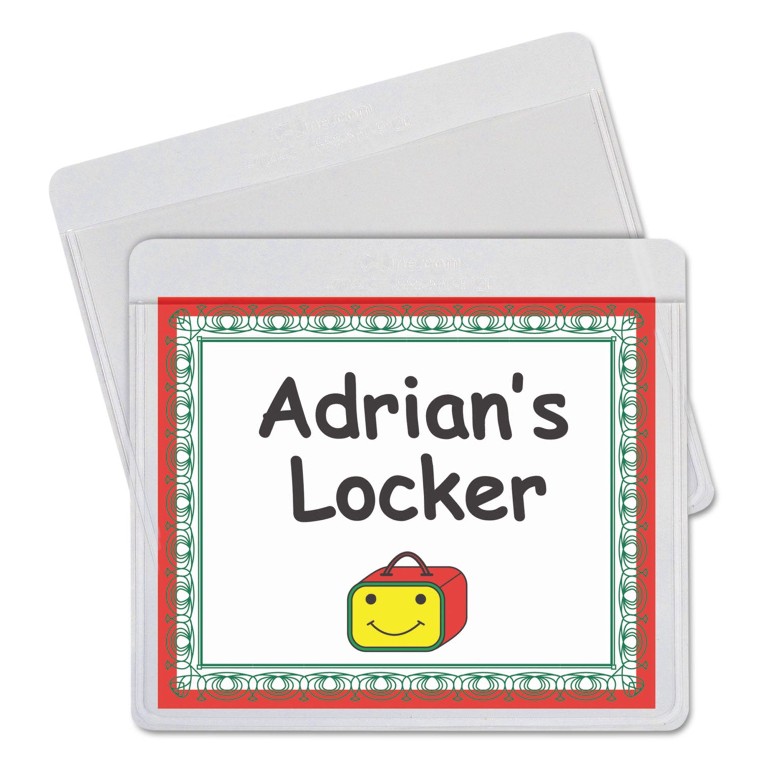 Self-Adhesive Labeling Pockets