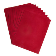 Velour Paper - 20"x27", 14 shts, Red