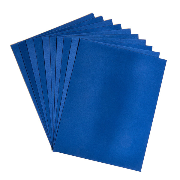 Velour Paper - 20"x27", 14 shts, Dk. Blue