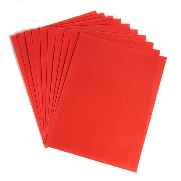 Velour Paper - 20"x27", 14 shts, Orange