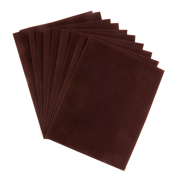 Velour Paper - 20"x27", 14 shts, Brown