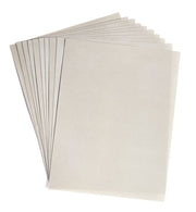 Velour Paper - 10 sheets 8.5"x11", Gray