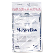ICONEX SecurIT 9x12 Disposable Deposit Bags - 12" Length x 9" Width - Clear - Plastic - Money - 100 / Pack