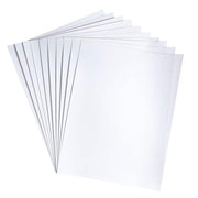 Velour Paper - 10 sheets 8.5"x11", White