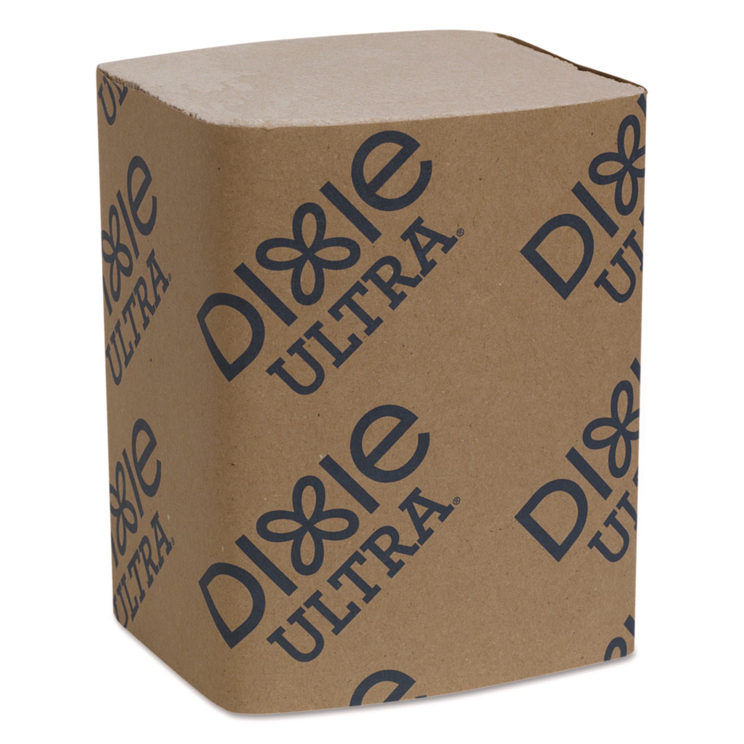Dixie Ultra&reg; Interfold Napkin Dispenser Refill - 2 Ply - Interfolded - 6.50" Width x 9.85" Length - Brown - 250/Pack - 24 / Carton