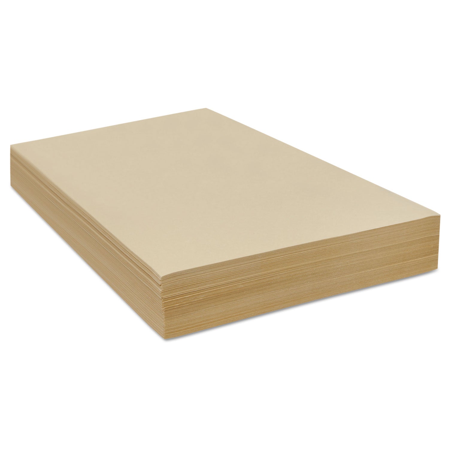 Pacon&reg; Medium-Weight Drawing Paper - 500 Sheets - Plain - 24" x 18" Sheet Size - Manila Paper - 500 / Ream