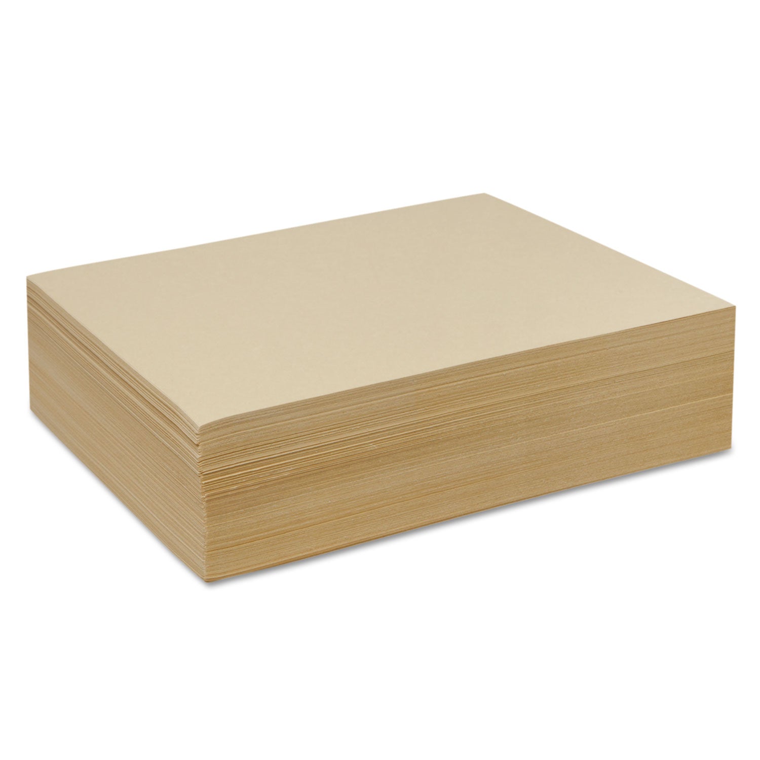 Pacon&reg; Heavyweight Drawing Paper - 500 Sheets - Plain - 9" x 12" Sheet Size - Manila Paper - 500 / Ream