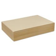 Drawing Paper, Manila, Medium Weight, 12" x 18", 500 Sheets