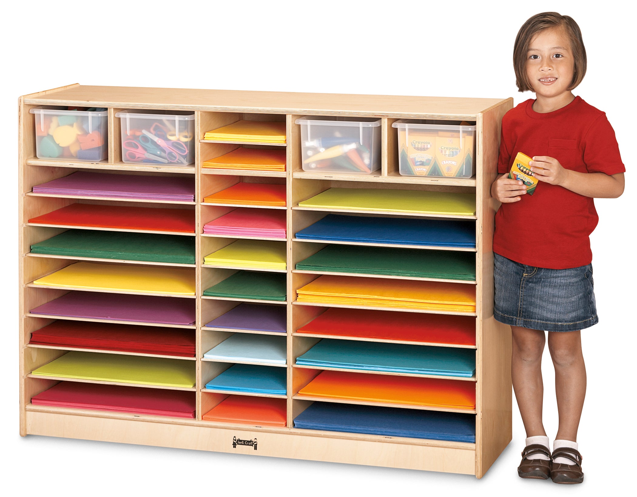 Jonti-Craft® Mobile Paper Center