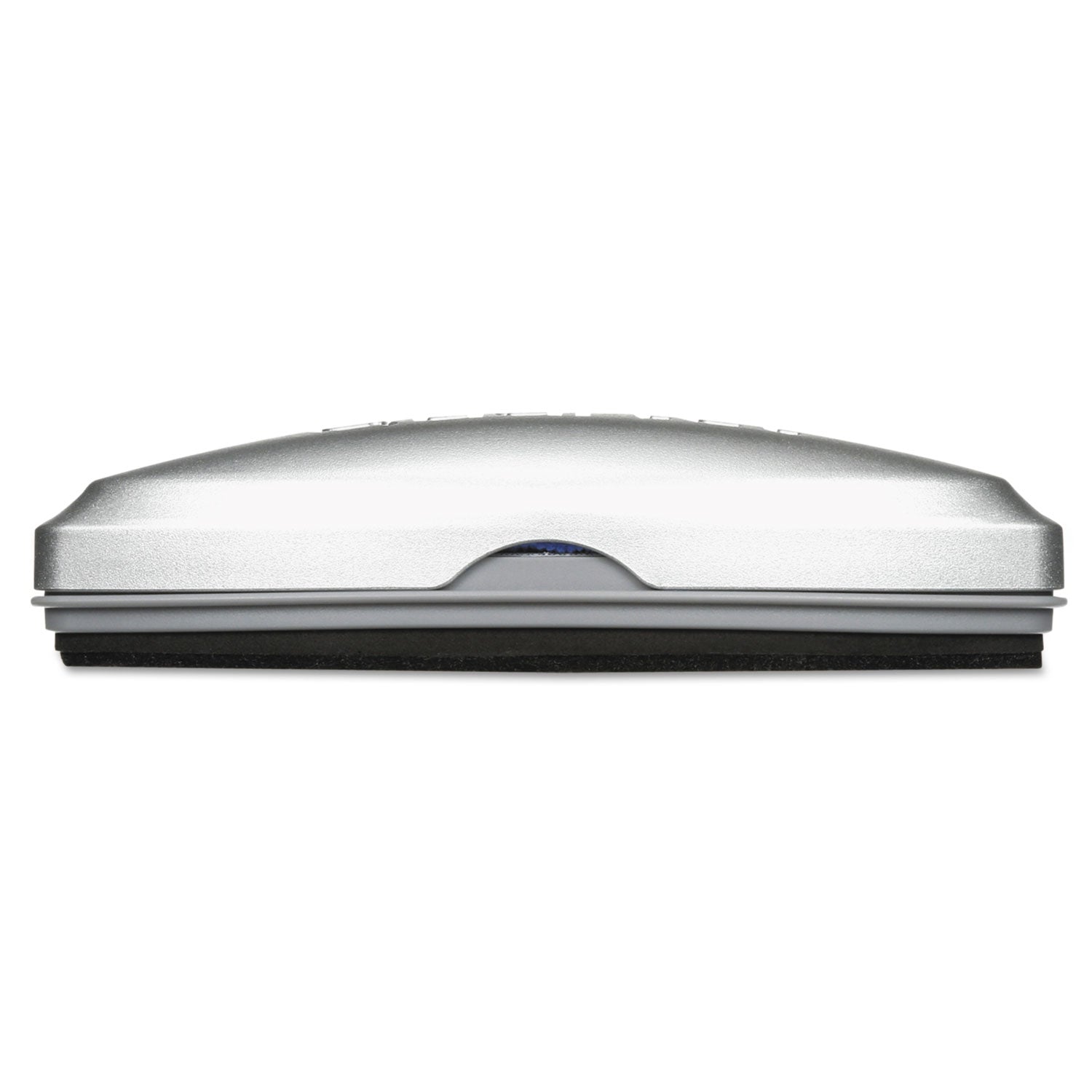 2" Width x 6.50" Length - Used as Ink Remover, Residue Remover - Magnetic, Durable, Easy-grip Handle - Silver - Felt, MicroFiber - 1 Each