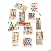 Wooden Peg Game Assortment - 12 Pieces