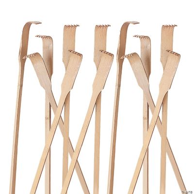 Wooden Back Scratchers - 12 Pieces