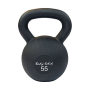 Cast Iron Powder Coated Black Kettle Bell 55Lb