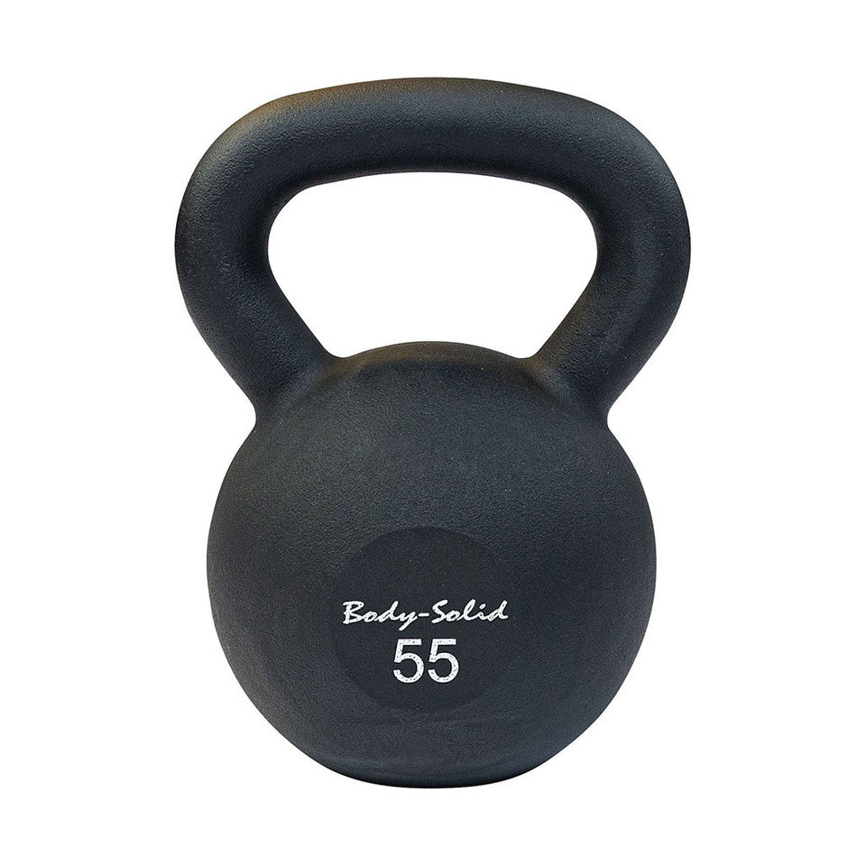 Cast Iron Powder Coated Black Kettle Bell 55Lb