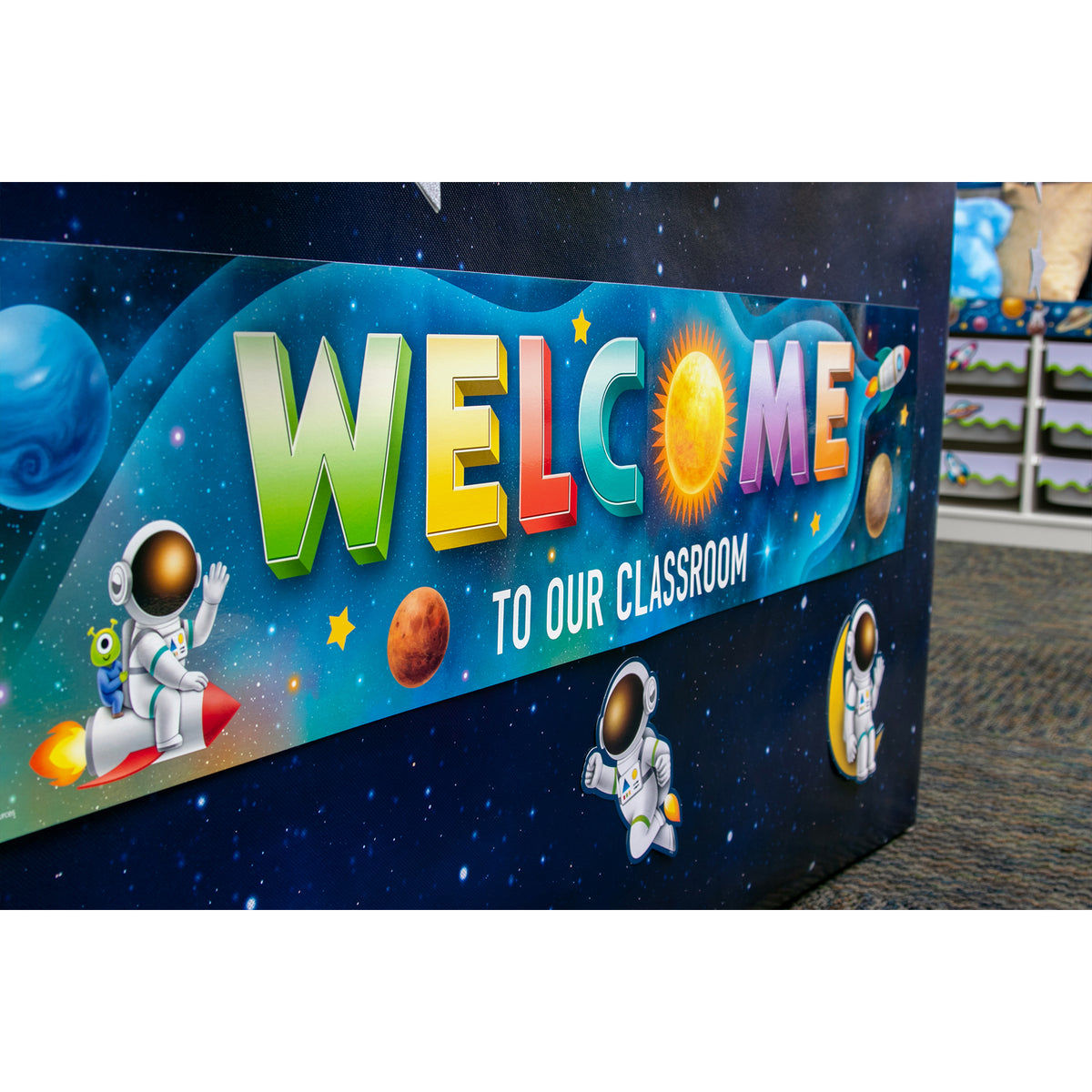 (2 EA) WELCOME TO OUR CLASS BANNER