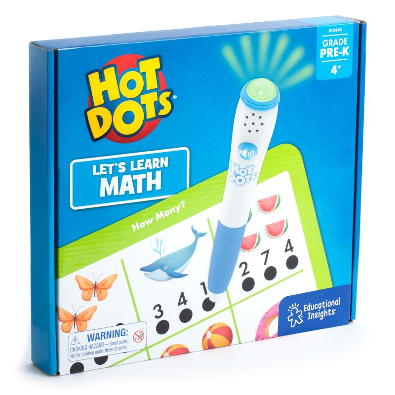 Hot Dots® Let'S Learn Pre-K Math!