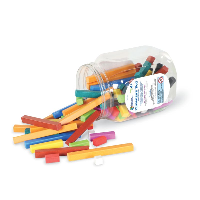 Cuisenaire®Rods Small Group Set: Plastic Rods