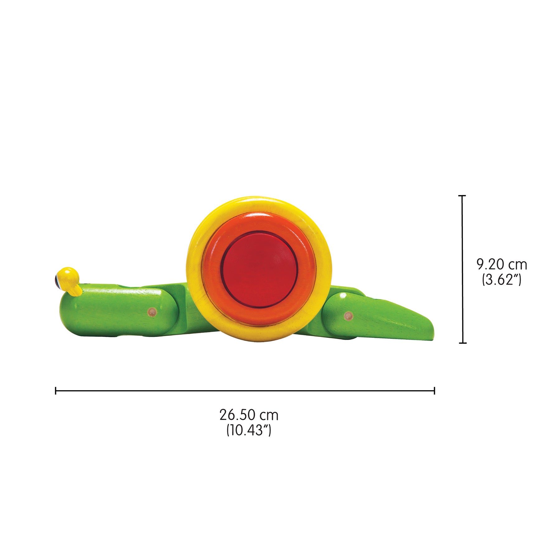 Wooden Pull Along Toy Snail