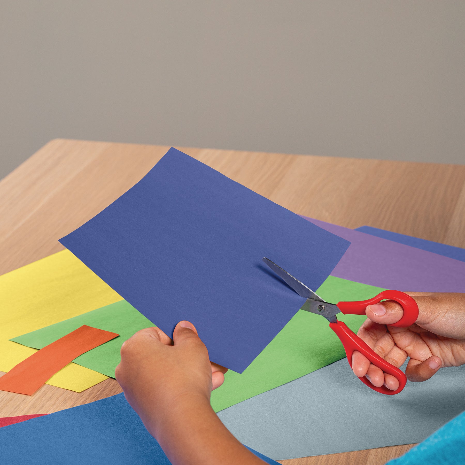 Construction Paper, Medium Weight, Blue, 12" x 18", 50 Sheets