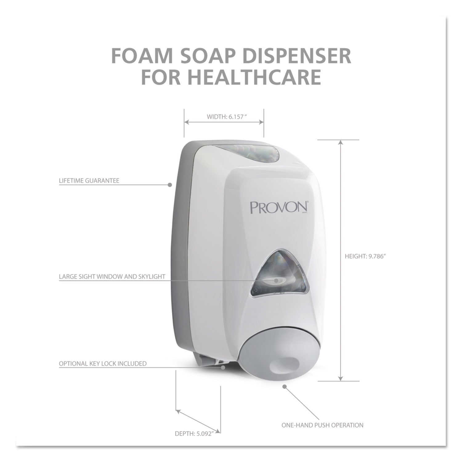 Provon FMX-12 Foam Soap Dispenser