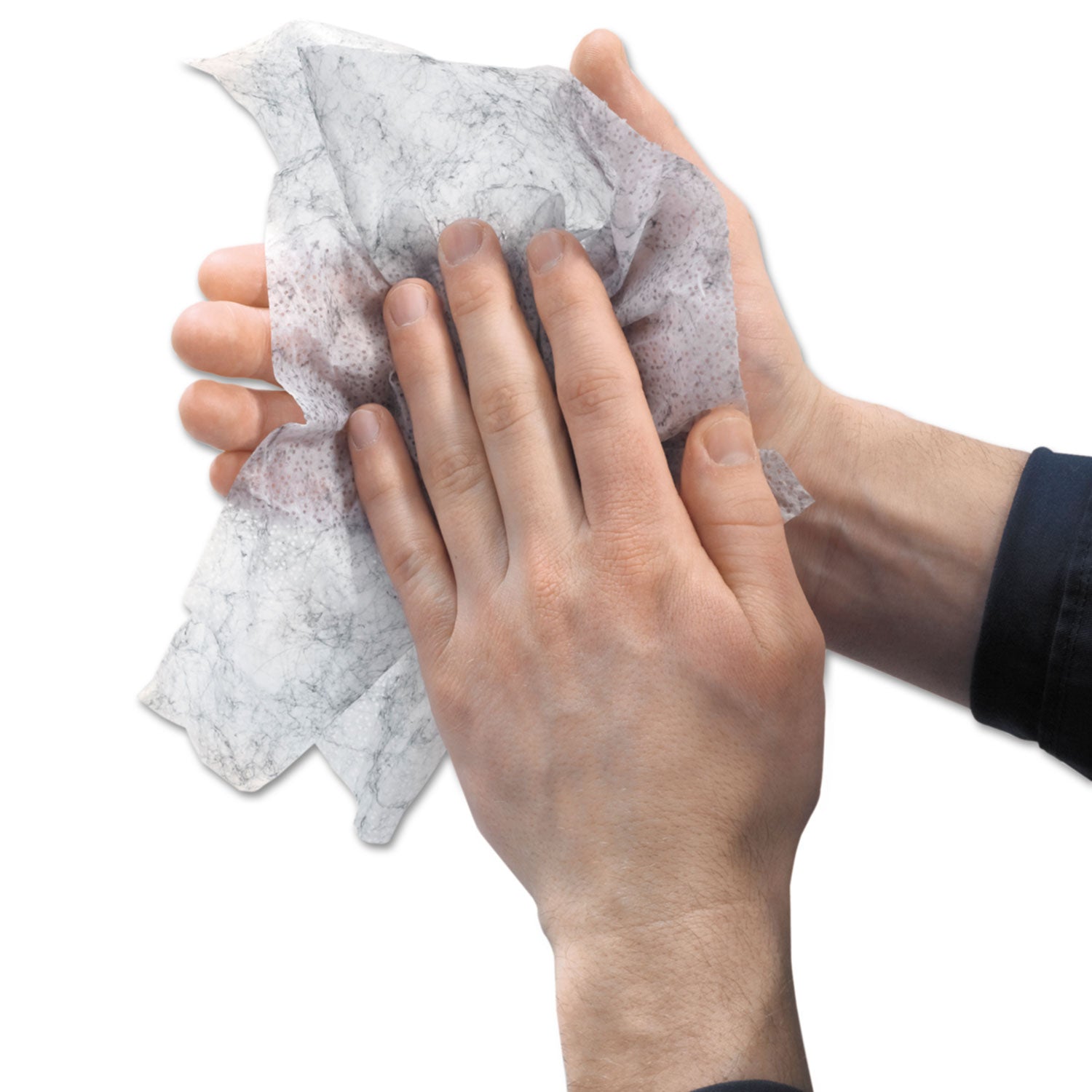 Gojo&reg; Scrubbing Towels - 10.50" Width x 13" Length - White - 72/Tub - 1 Each