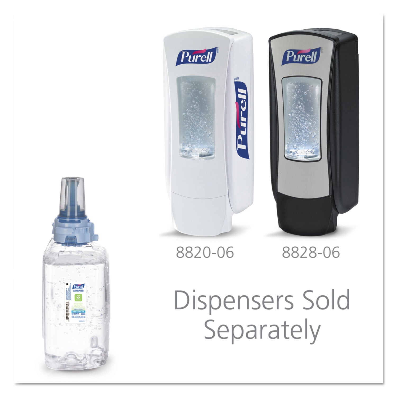PURELL&reg; Hand Sanitizer Gel Refill - Fragrance-free Scent - 1.27 quart - Push Pump Dispenser - Kill Germs - Skin, Hand - Clear - Dye-free, Fragrance-free, Durable - 3 / Carton