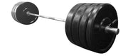 YORK USA 160 kg Training Set (2 x 25, 20, 15, 10 kg). 32110, Pair Spring Collars - Black