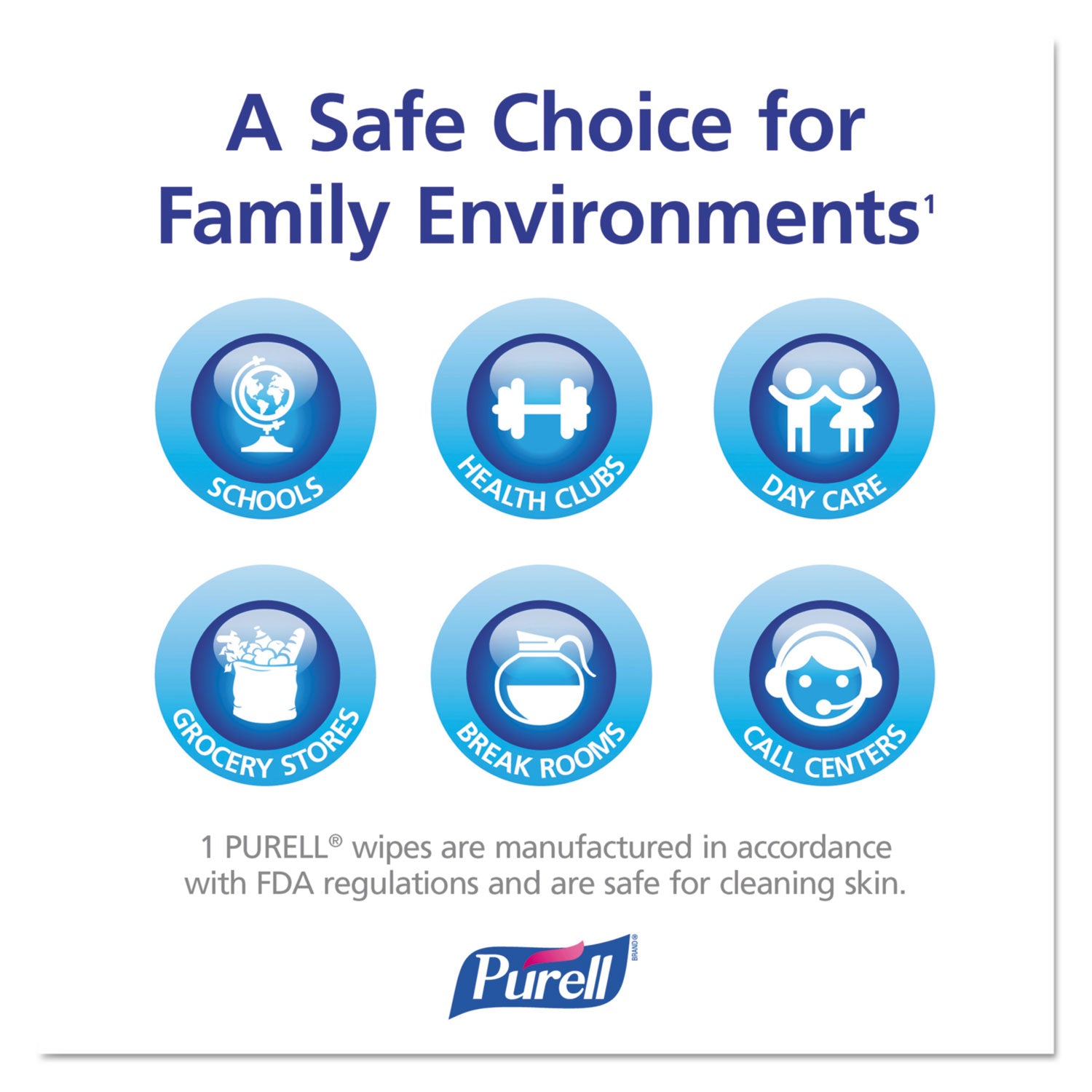 PURELL&reg; On-the-go Sanitizing Hand Wipes - 5" Width x 7" Length - Clear - 100/Box - 10 / Carton