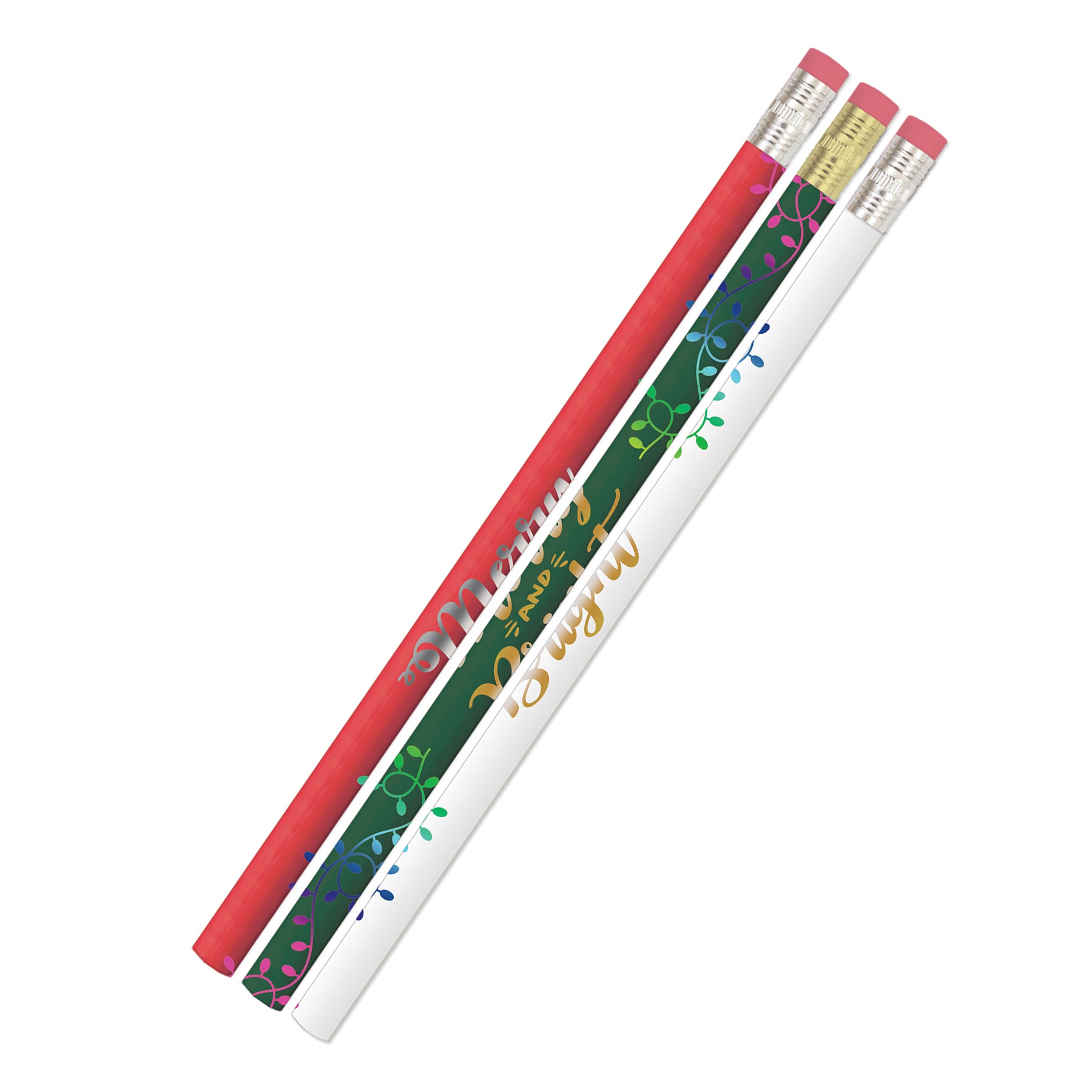 Merry & Bright Pencil, Pack of 12