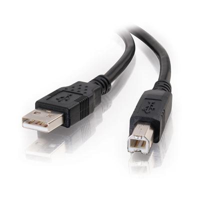 1M Usb 2.0 A B Cable Black