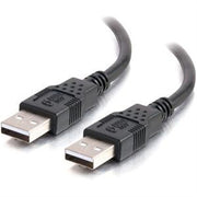 1M Usb A Male/A Male Cbl Bk