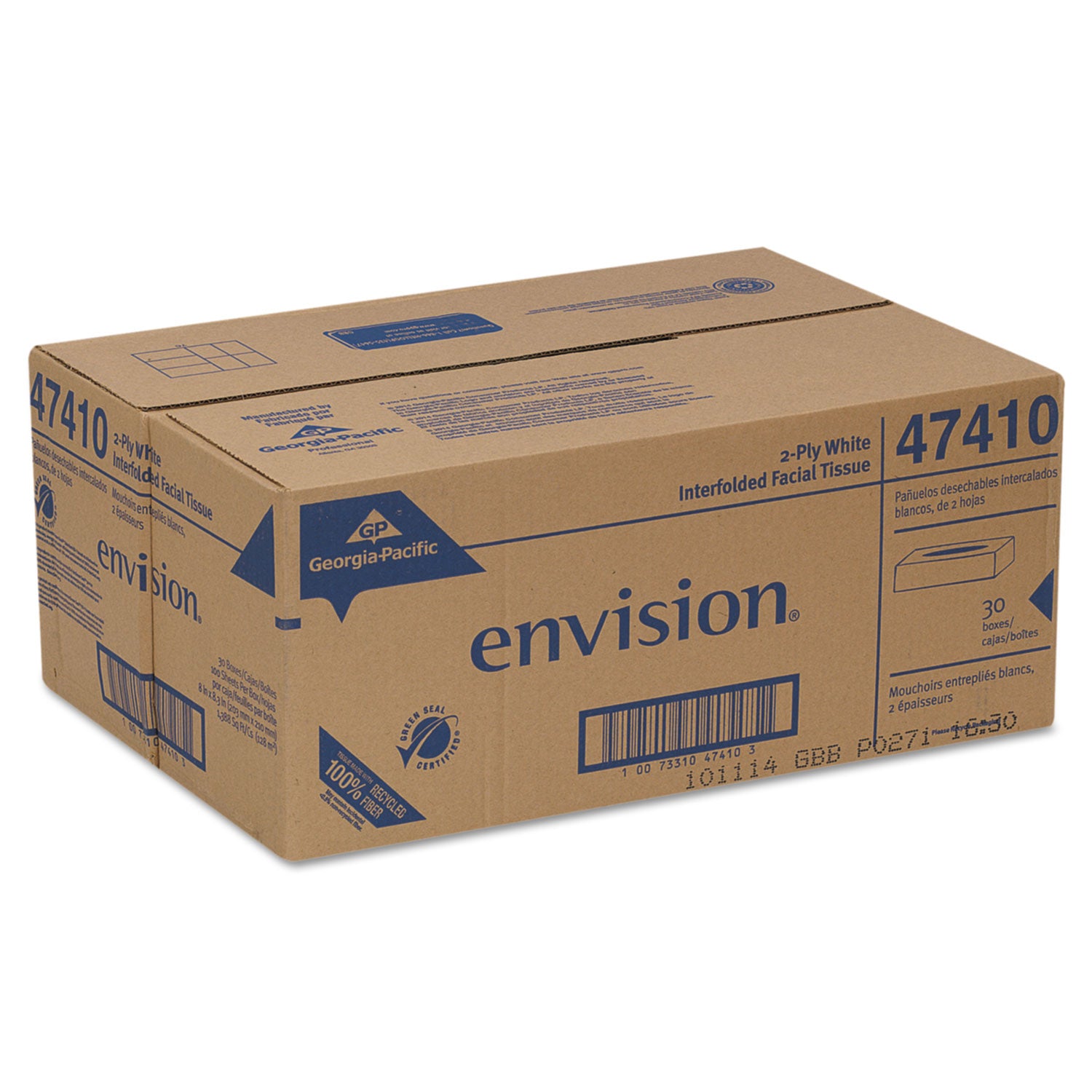 2 Ply - WhiteBox - 100/Box - 30 / Carton