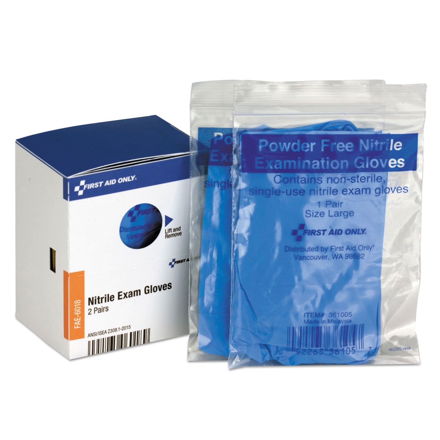 Small Size - Clear - Germs-free, Latex-free - 2/Pair - 2 / Box