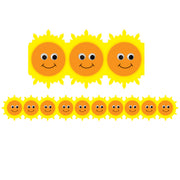 Border - 12 Strips Ea. 3"x36" - Happy Suns Die-Cut