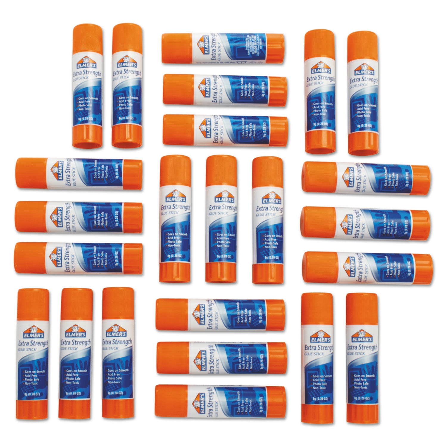 0.28 oz - White - 24 / Pack