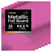 Metallic Foil Board - 25 ct., 8.5"x11", Purple